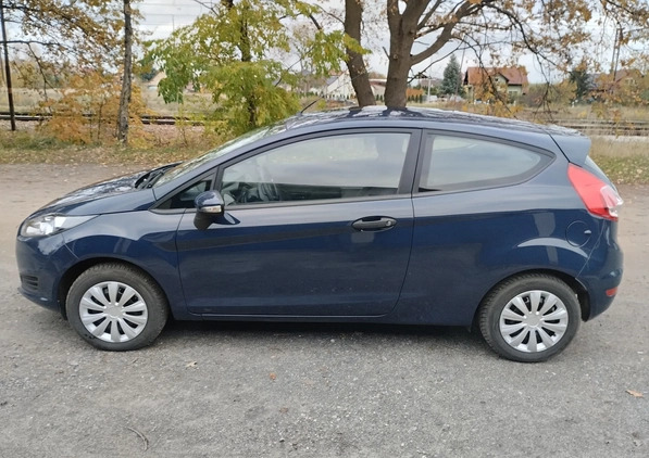 Ford Fiesta cena 17900 przebieg: 157000, rok produkcji 2015 z Krobia małe 56